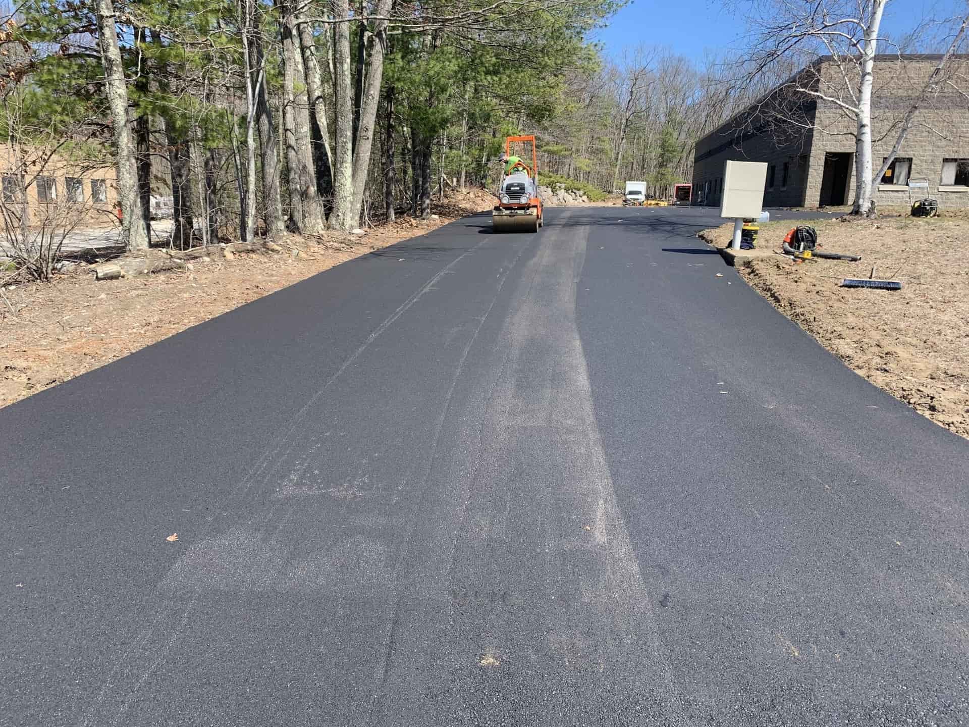 Commercial road paving in Arkansas